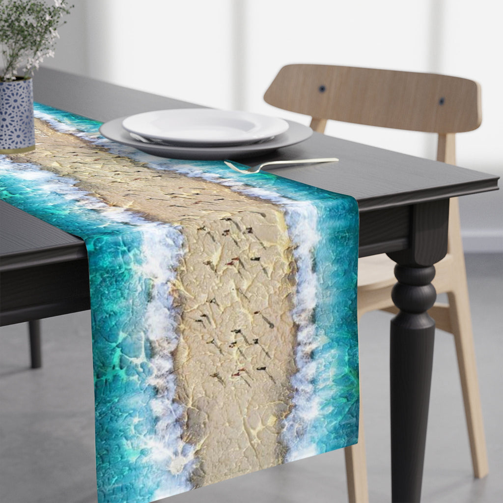 Passover Pesach Table Runner Decor Sea Splitting Split Decoration Jewish gifts Israel gift Holiday Israeli Artist Seder plate personalized