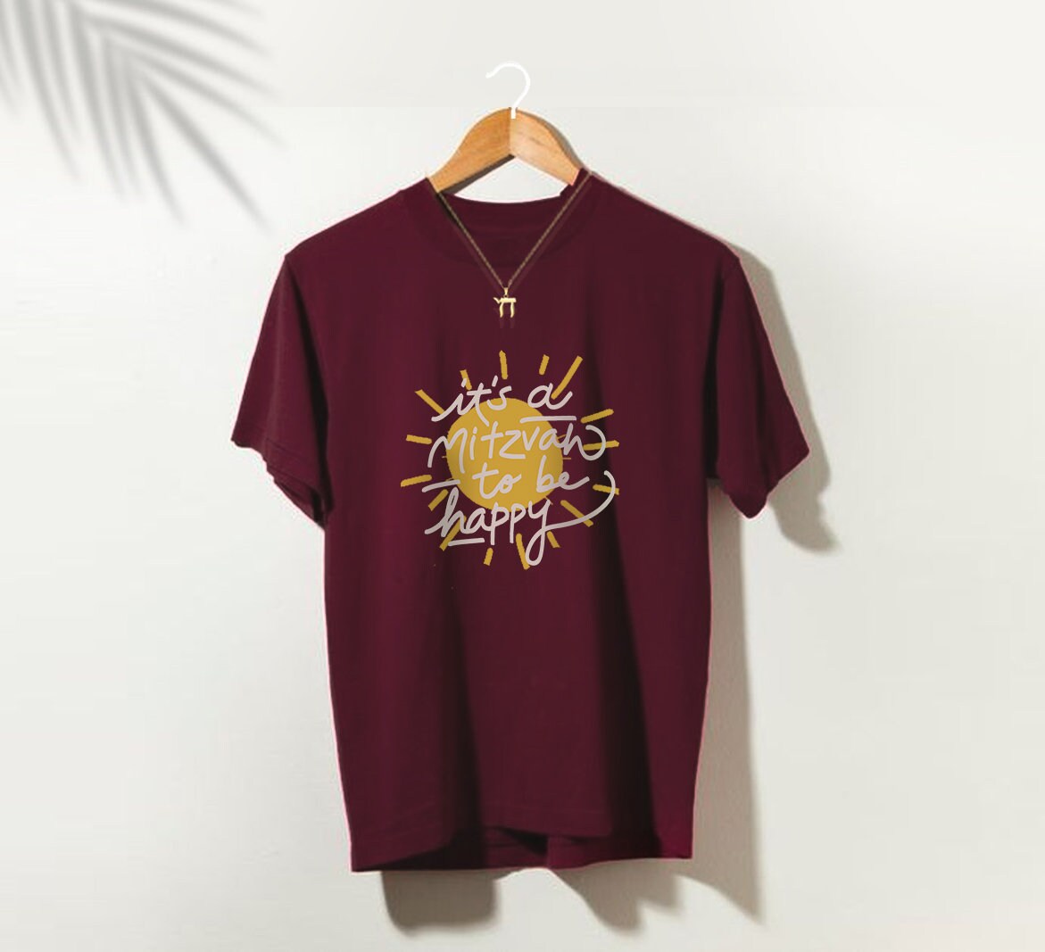 Happy Jewish Shirt: Mitzvah Sun T-Shirt, Jewish Gift