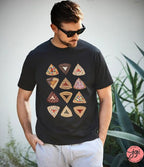 Hamantaschen Purim Shirt Cookie Cookies Stand with Israel Unisex t-shirt Jewish gifts Am Yisrael Chai Cotton Israel Art Israeli Artist Gift