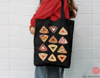 Purim Tote Bag Mishloach Manot Queen of Hearts Esther Jewish Gift Israeli Artist Am Yisrael Chai Hamantachen Megillah Costume Purim Holiday