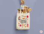 Purim Mishloach Manot tote bag Cotton Shopping bag jewish Holiday gifts Israel Art gifts Israeli Artist Personalized Custom Support Israel