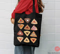 Purim Tote Bag Mishloach Manot Hamantaschen Queen of Hearts Queen Esther Jewish Gift Israeli Am Yisrael Chai Megillah Costume Purim Holiday