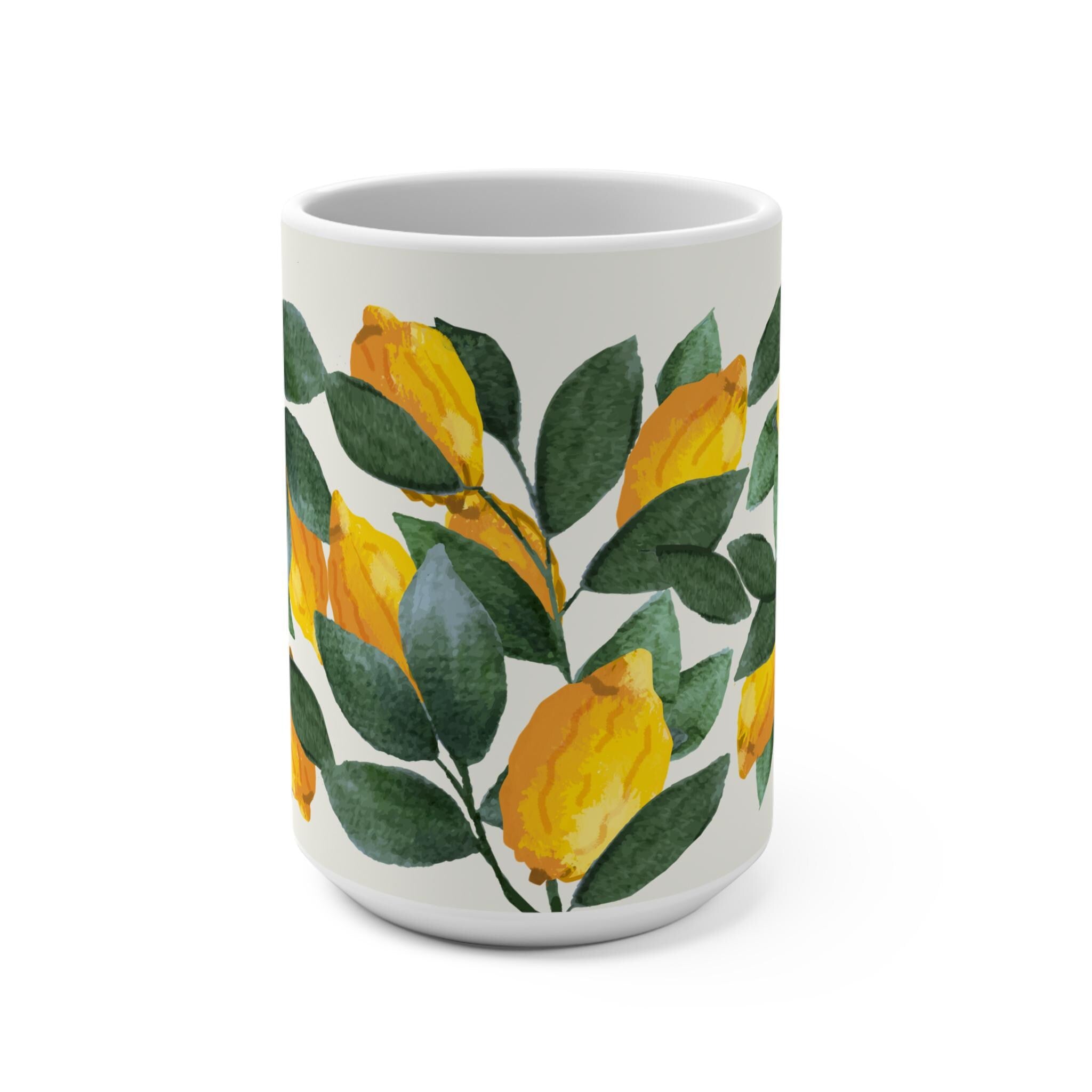 Etrog Sukkot Mug 11oz 15oz Am Yisrael Chai jewish art coffee Ceramic Israel jewish gift Rosh Hashanah Gift Feast of Tabernacle Israel Art