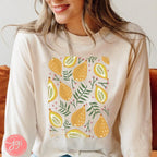 Etrog Sukkot TShirt Fruits of Israel, Sukkah, fruit, feast of tabernacles, jewish gift, Israel, Design Graphic Shirt, Gift for her, shirt