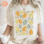Etrog Sukkot TShirt Fruits of Israel, Sukkah, fruit, feast of tabernacles, jewish gift, Israel, Design Graphic Shirt, Gift for her, shirt