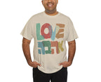 Love Ahava Shirt Am Yisrael Chai graphic tees tshirt Art jewish gift Israeli Artist Rosh Hashanah Jewish Holiday Gifts Love Shirt I love you