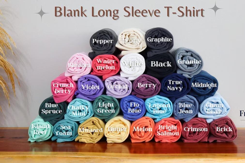 Any Design on a Long Sleeve Unisex Garment-dyed Long Sleeve T-Shirt shirt woman man jewish gift, Israel Design Graphic Shirt Am Yisrael Chai