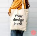 Custom Text/Photo Tote Bag, Personalized Name bag, Custom Photo bag, Add Your Own Text, Your Logo bag, Shirt, mug, Personalized Text, gift