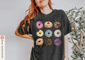 Hanukkah Donut Tshirt unisex Jelly Donuts Art Dessert Shirt woman man jewish gift Israel Design Jewish Shirt Chanukah Israeli Artist Holiday