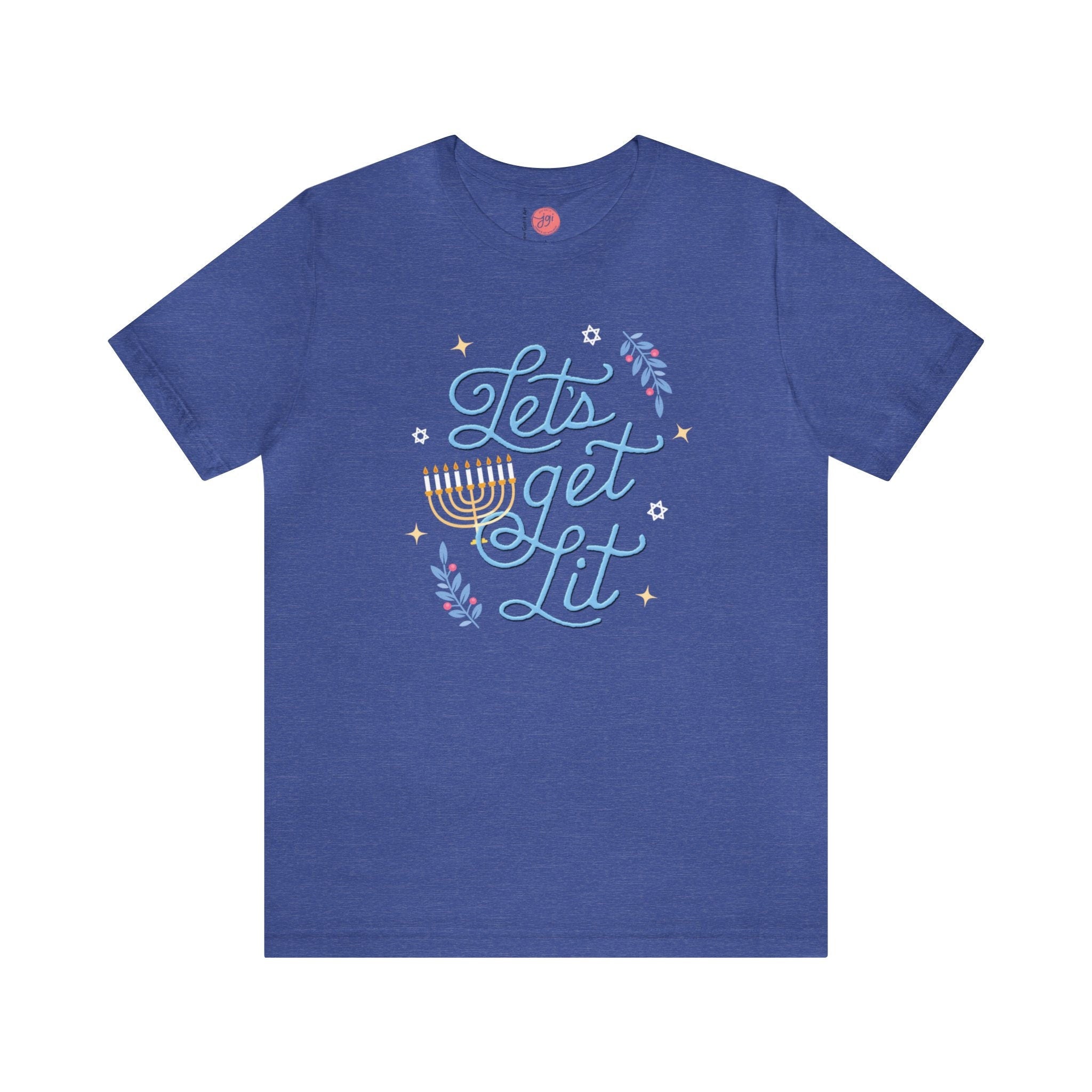 Lets Get Lit Hanukkah Shirt Soft cotton Unisex Jersey Graphic shirt, Israel, jewish gift, Hanukkah Shirt  Chanukah tshirt  חנוכה Women