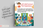 Kids Haggadah Printable Download Fun Passover Seder Joke Page Seder Questions Passover Table Game Seder Night Activity Passover Gift