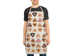 Purim Hamantaschen Apron Cookie kitchen jewish gifts israel art Mishloach Manot gifts kitchen decor apron women pattern Israeli Artist