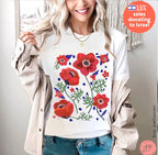 Israel Flower Kalanit Long Sleeve Unisex Long Sleeve Tee graphic shirt israel art jewish gift Israelite, Israeli Pride Proud Jew, Flowers