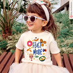 Hanukkah Shirt • Feast Mode on Latke • Donut Art Sweatshirt • Unisex Jewish Gift • Israeli Artist • Israel Chanukah חנוכה T-Shirt