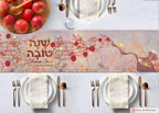 Personalized Shofar Table Runner Shana Tova Jewish gift Jewish holiday Israel Rosh Hashanah jewish gifts Israel, dinner Jewish table custom