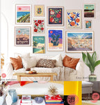 Cactus Sabra Wall Art Poster Print Israel Jewish Israel Jewish gift Hand drawn Israel poster Prints Desert Art Hebrew Am Yisrael Chai gifts