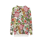 7 Species of Israel T-Shirt or Sweatshirt Am Yisrael Chai Graphic AOP Jewish Holiday Gift Israeli Artist Design Fruit Shirt Jewish Holiday