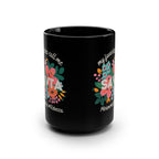 Personalized Imma Mothers Day Flower Mug 11oz 15oz Savta  jewish art coffee Ceramic Mugs Israel jewish gift Mother mom gifts Flowers Israeli