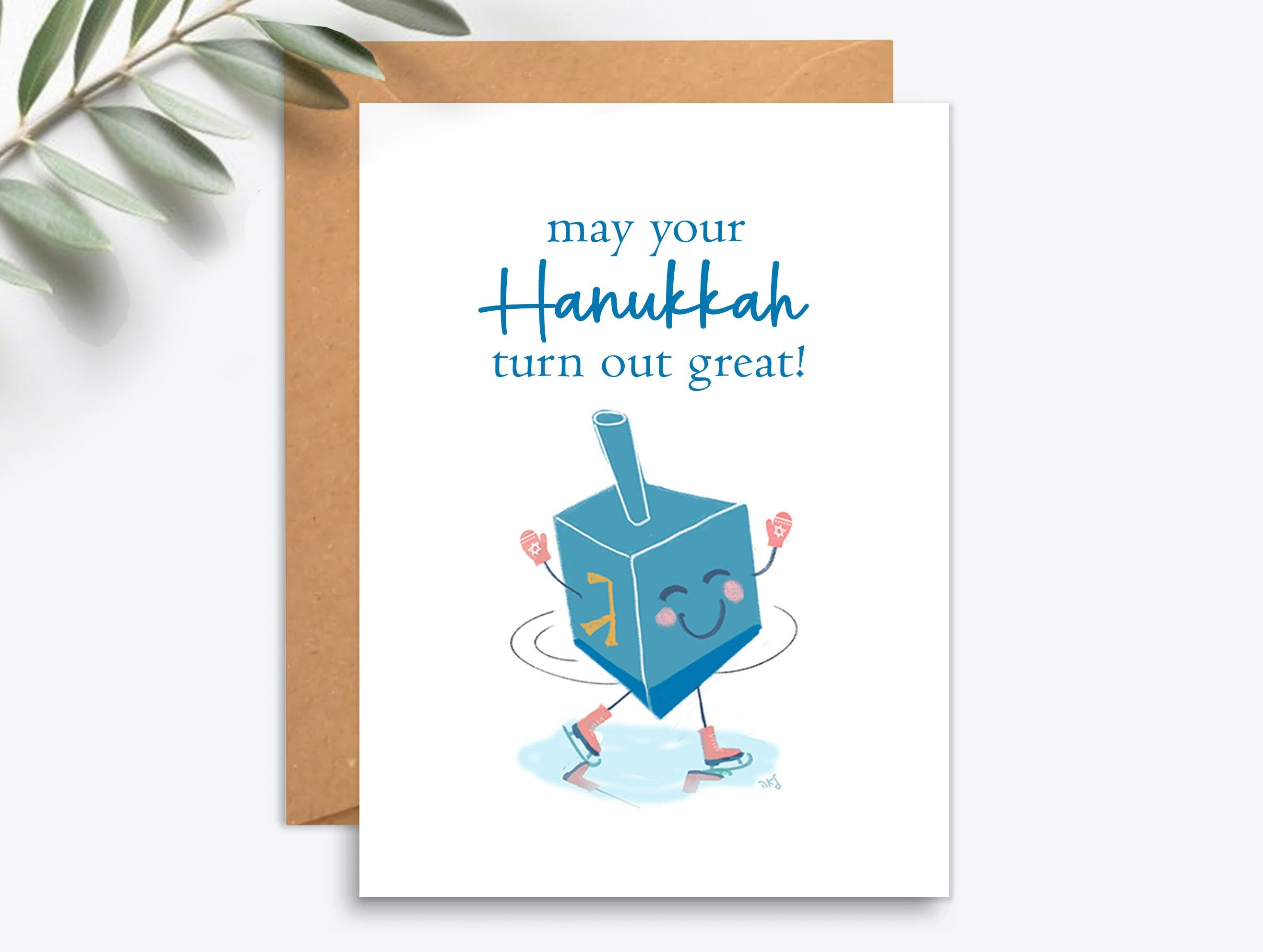 Hanukkah Holiday Card Set Beautiful Funny Punny Hanukkah Cards latkes menorah jelly donut dreidel Happy Chanukah Card Set Greeting Cards