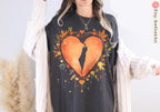 Am Yisrael Chai Heart Art Shirt - Jewish Pride Apparel