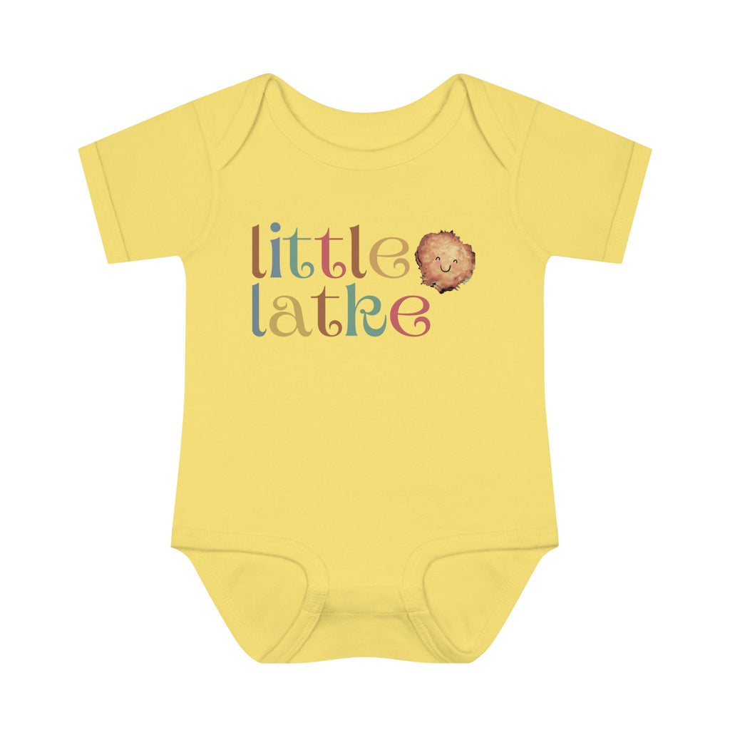 Hanukkah Baby Onesie , little latke, Infant Jersey Bodysuit, jewish gift, baby gift, chanukah, hanukah, jewish gift, toddler, one year old