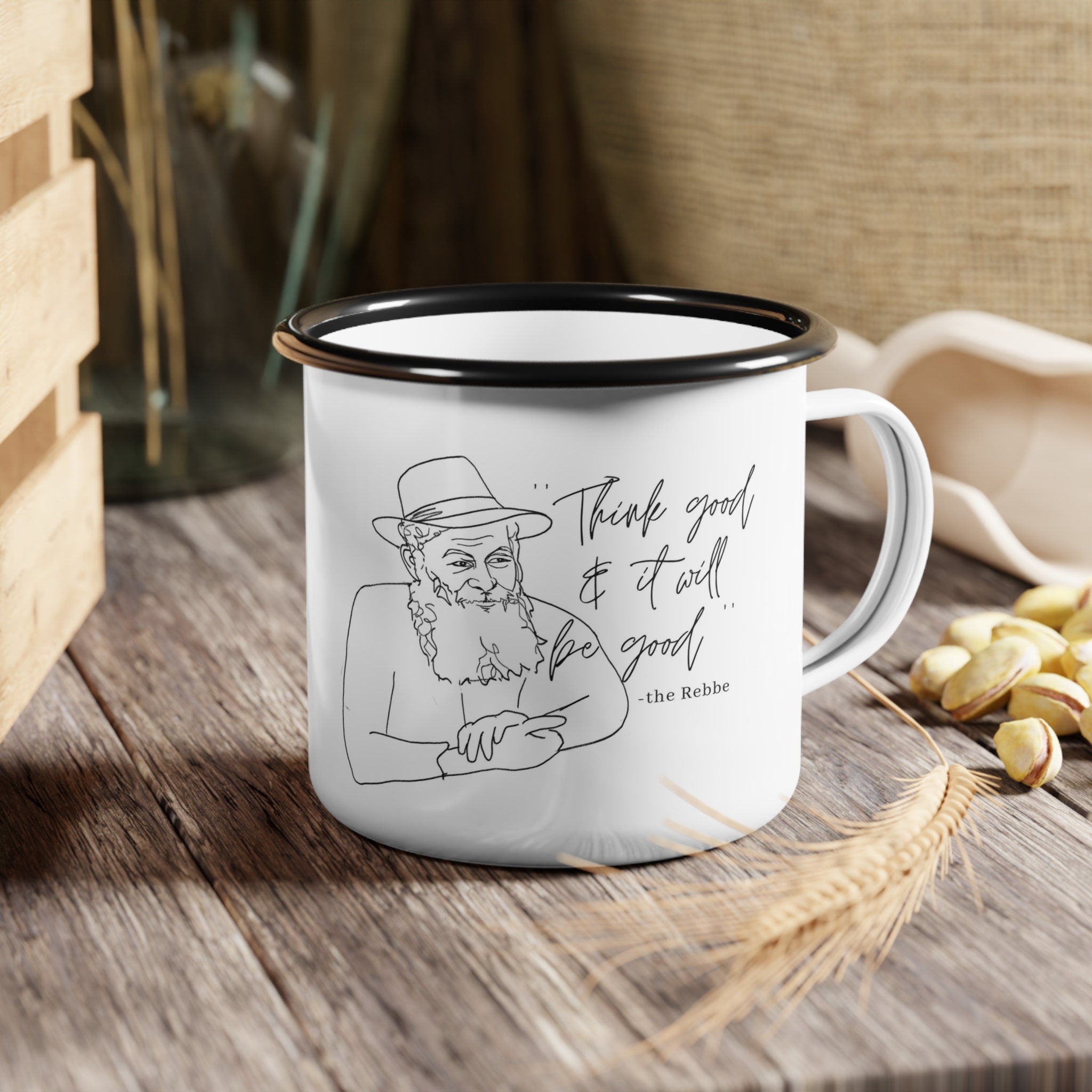 The Rebbe mug, jewish quote, jewish art, art drawing, tea cup, coffee cup, Ceramic Mug, Israel, Jewish gift, coffee mug, jewish gift, chabad