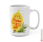 Sukkot Etrog & lulav 4 Species Mug, art, tea cup, coffee cup, Ceramic Mug 11oz 15oz, mug, Israel, Jewish, coffee mug, feast of tabernacles