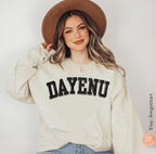 Dayenu Sweatshirt Passover Pesach Jewish Holiday Shirt Funny Jewish Apparel Passover Gift Israel Shirt Holiday Sweatshirt for Men & Women