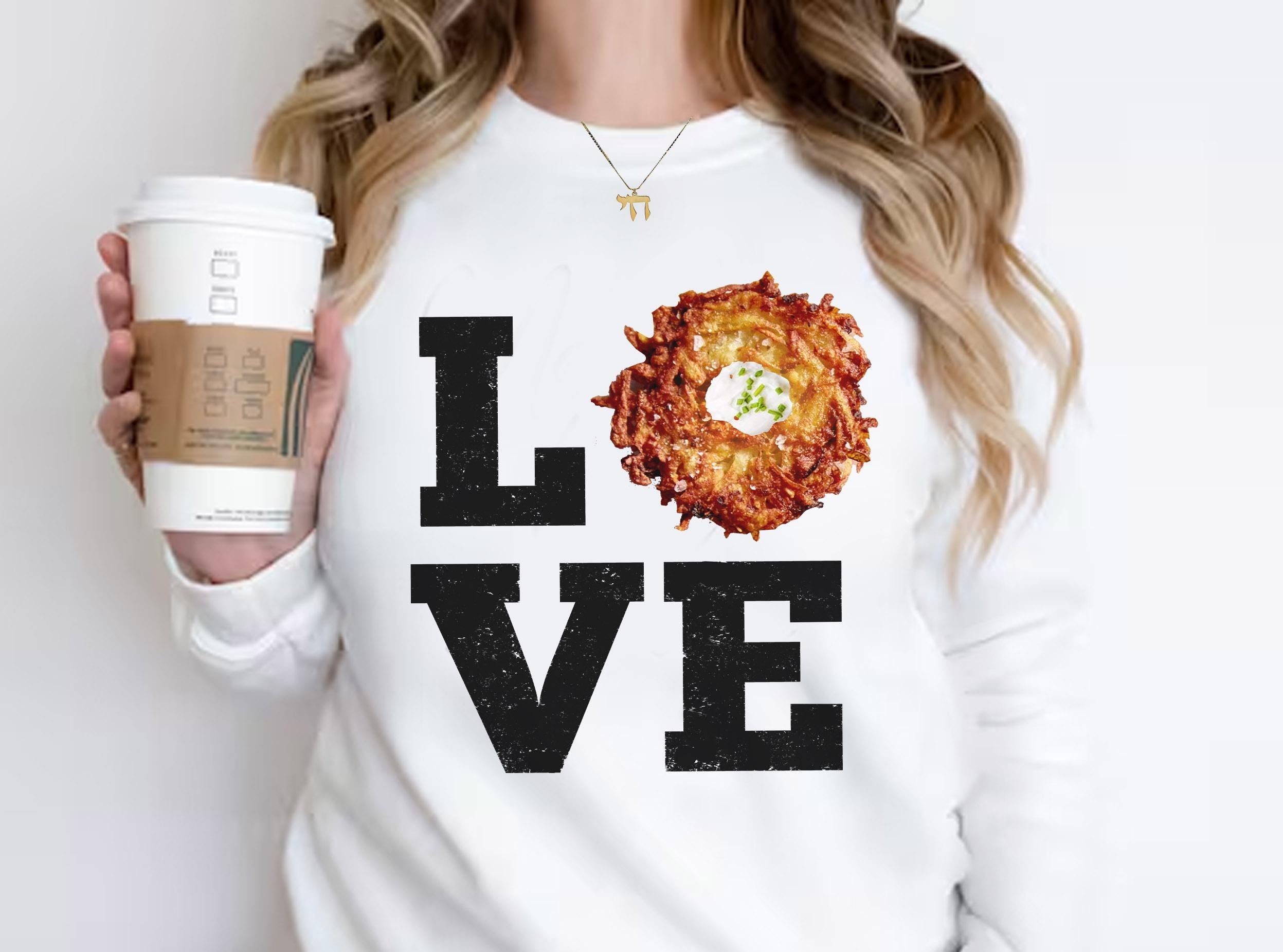 Love Latkes Hanukkah Tshirt unisex Shirt woman, man shirt, jewish gifts Israel Art Design Jewish Shirt Chanukah Israeli Artist Holiday Latke