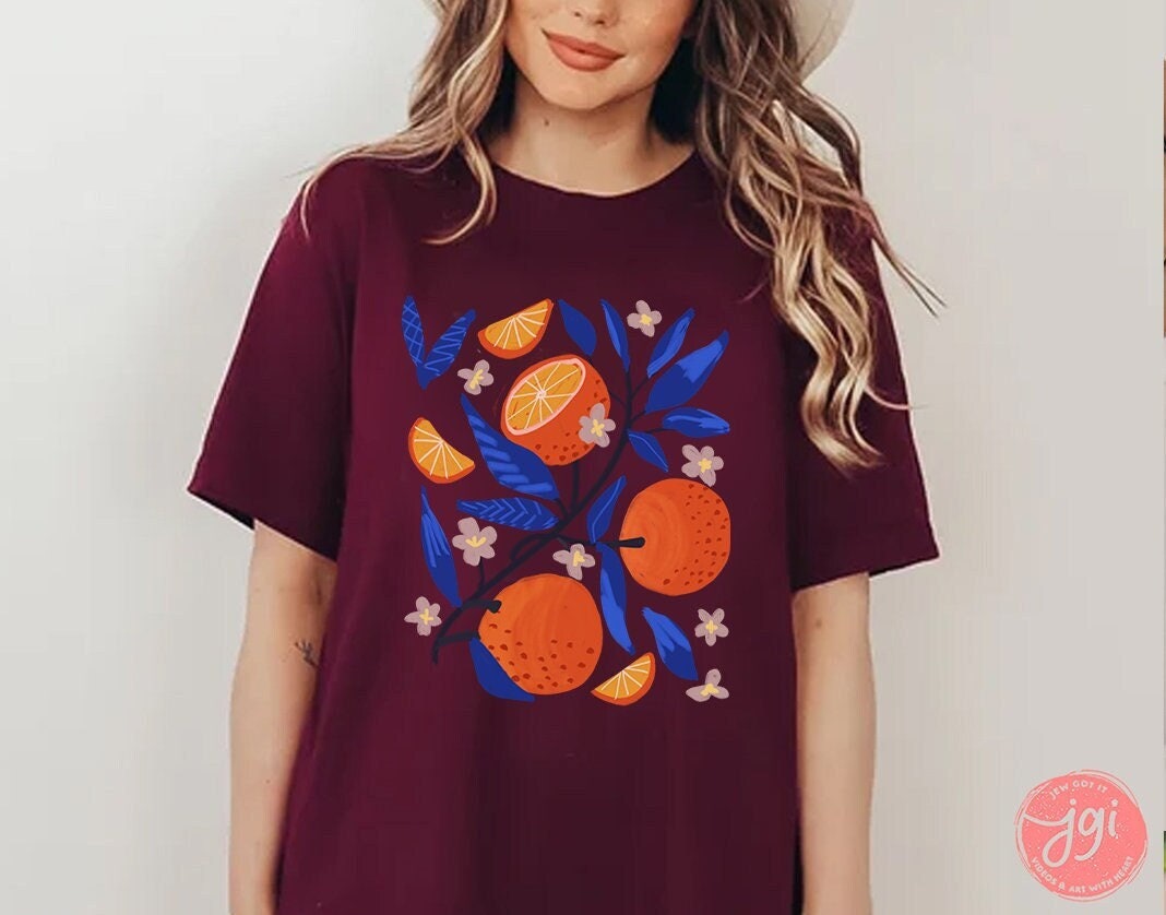 Yafo Israel Oranges Shirt jaffa Jewish tshirt Hebrew shirt woman shirt gift women trendy Vintage Cotton, hanukkah, Unisex orange fruit shirt