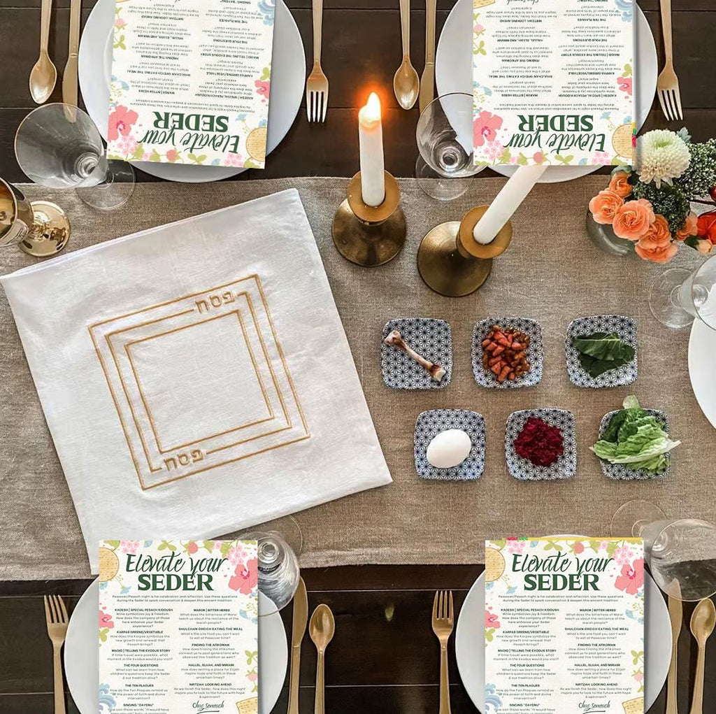 Interactive Passover Seder Question Printable Passover Table Game Engaging Passover Questions Seder Night Passover Printable Activity Gift