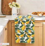 Etrog Sukkot Towel Kitchen Jewish Holiday cotton towel Israeli Artist Kitchen decor Israeli Artist gift Sukkah Decorations Rosh Hashanah