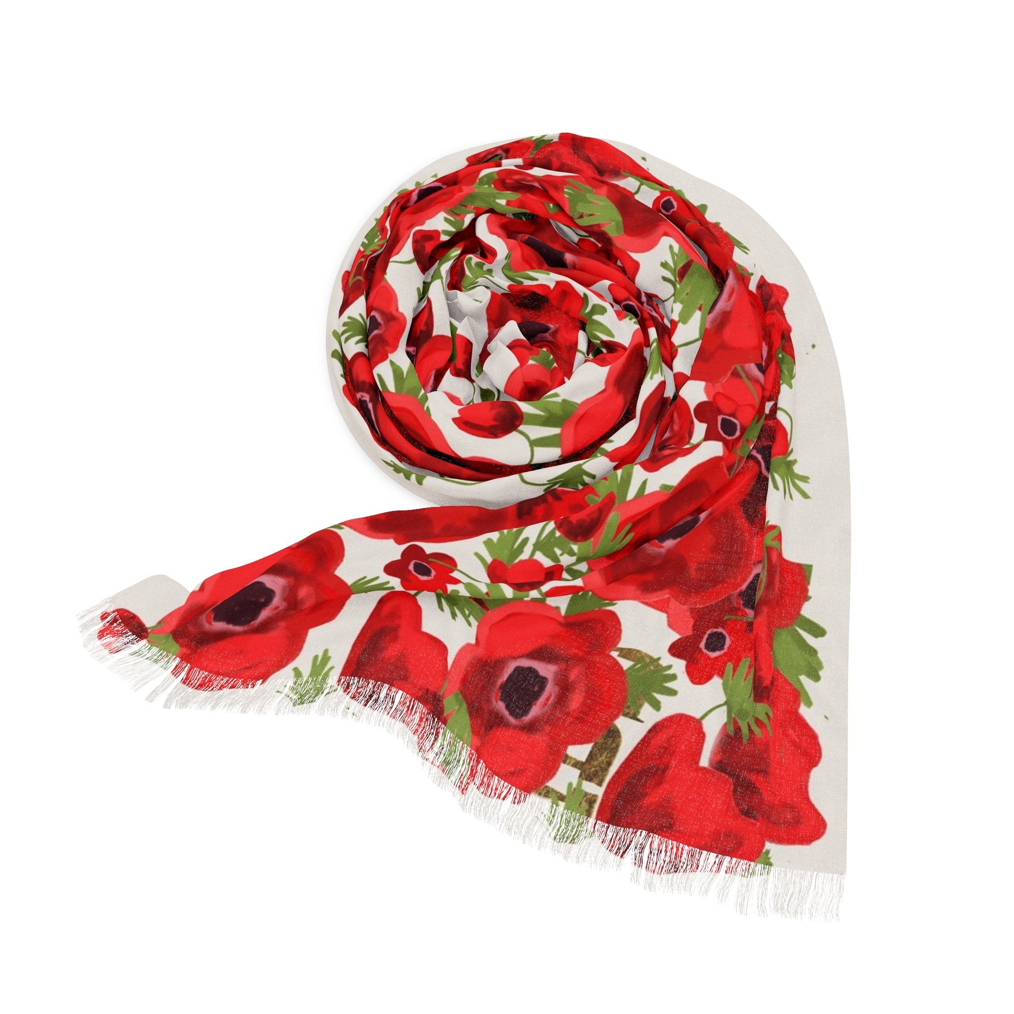 Kalanit Flower of Israel Scarf Head Headwrap Flowers Scarves Women fabric Hair Cover Covering Jewish Israeli Artist Art Am Yisrael Chai