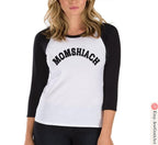 Momshiach shirt Jewish Mom Shirt College letters Tee Jewish T-Shirt for Women Bible Mom Gift Shabbat Shirt Jewish Apparel Shirt Israel Shirt