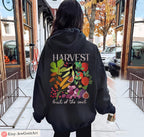 Harvest T-Shirt Design Shavuot Shirt Fall Fruit Tee Sweatshirt Autumn Shirt Thanksgiving Outfit Botanical Garden Gift Farm 7 Species Israel