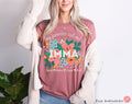 Personalized Imma Mothers Day Shirt TShirt Flower shirt israel art jewish gift Israeli Am Yisrael Chai Mom Mother Gift Customized gifts