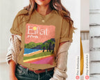 Eilat Israel Tshirt unisex Shirt woman, man shirt, jewish gifts Israel Art Design Jewish Shirt Hanukkah Israeli Artist City Cities of Israel
