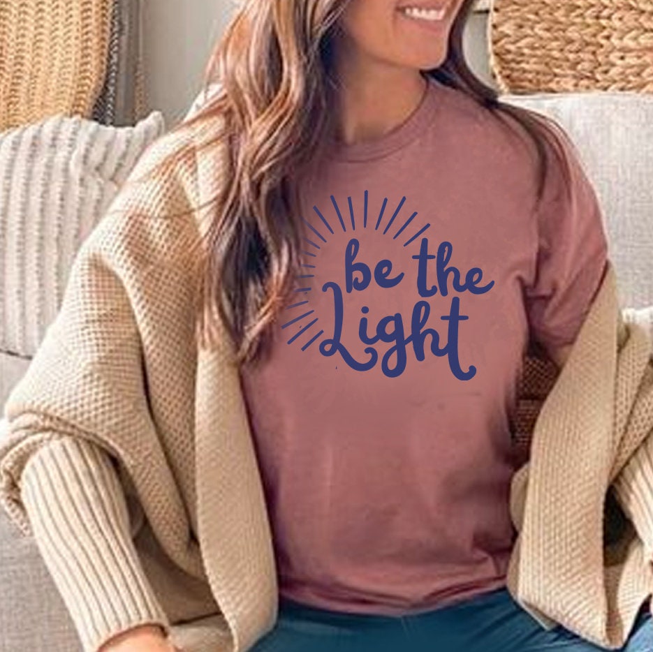 Be the Light Hanukkah Tshirt, Jewish gift, chanukah, hanukah, shirt woman, man shirt, jewish gift, Israel, Design Graphic Shirt, Gift, tee