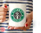 Personalized Starbucks Mug with Heart | Shabbat Shalom, good shabbos | Starbucks Mug Personalized | Custom Starbucks Mug | Jewish Gift