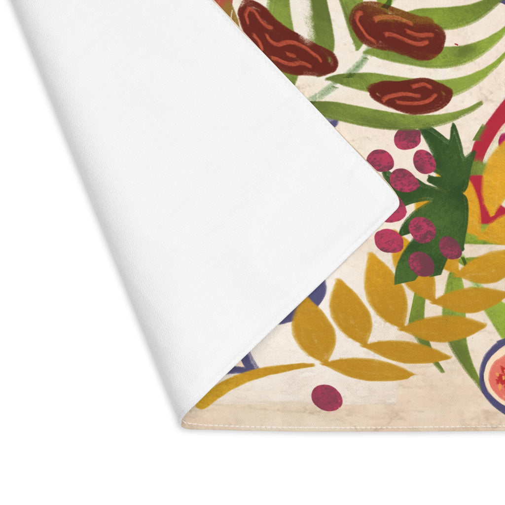 7 Species of Israel Placemat Set Holiday Decor Israeli Artist Passover Seder Table Pesach Fruit Jewish Israel Art Jewgotitart Pomegranate
