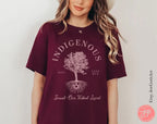 Indigenous Israel Tribal Land Sweatshirt & T-Shirt | Jewish Gift Est. 1273 Am Yisrael Chai Shirt Israel Shirt Tree Graphic Star of David