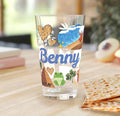Passover Pint Glass 16oz Kids Gift Adult Jewish Holiday Drinkware Seder Table Decor Pesach Beer Mug Matzah Judaica Kitchen Gift Israel Art