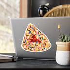 Purim Hamantaschen Stickers Cookie Vinyl Decals jewish gift Israelite Israeli Pride Proud Jew Passover Jewish Israel Israeli Artist gifts