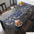 Hanukkah Table Runner, Olives Olive oil Jewish gifts Jewish holiday Israel Am Yisrael Chai jewish art table decor, custom personalized gift