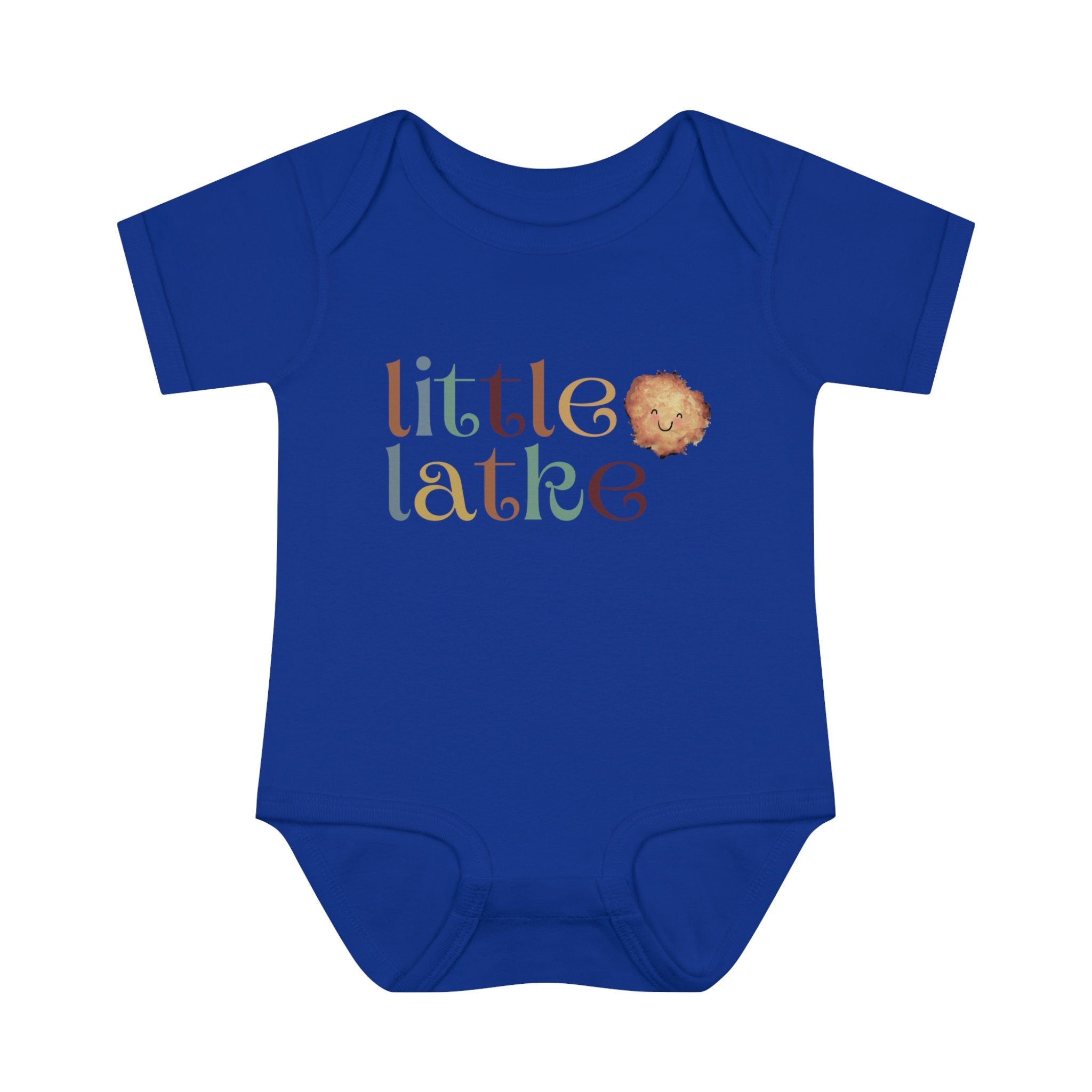 Latke Baby Onesie Infant Baby Rib Bodysuit, onesie, baby gift, hanukkah gifts, chanukah, jewish gift, jewish baby, israel art, latke graphic