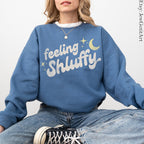 Feeling Shluffy Shirt: Jewish Graphic Tee, Boho Pajama Top