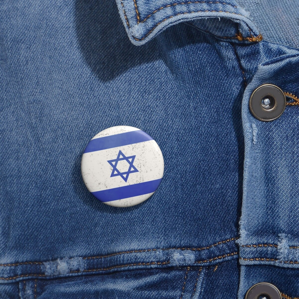 Israel Pins Set Am Yisrael Chai Lion Zion Yellow Ribbon Buttons Pin Israeli Artist Israelite Jewish Star David Passover