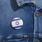 Israel Pins Set Am Yisrael Chai Lion Zion Yellow Ribbon Buttons Pin Israeli Artist Israelite Jewish Star David Passover