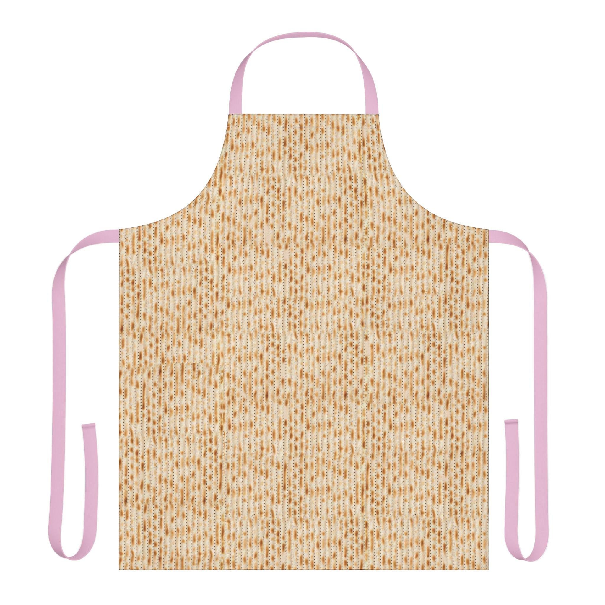 Matzah Apron for Passover Funny Jewish Apron Passover Kitchen Gift Pesach Matzah Cooking Apron Passover Seder Apparel Unique Holiday Gift