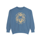 Am Yisrael Chai Sweater Lion Zion Unisex Garment-Dyed Sweatshirt Stand Israel Jewish Hanukkah Gifts Israelite Proud Jew Pride Vintage Art